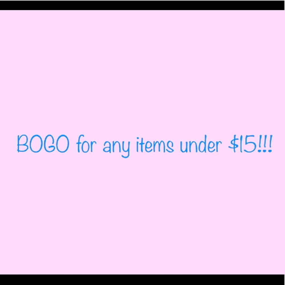 Buy one get one free SALE